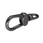 Karabińczyk metalowy 9x42mm CZARNY NIKIEL