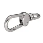 Karabińczyk metalowy 9x42mm SREBRNY