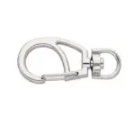 Karabińczyk metalowy 9x46mm SREBRNY