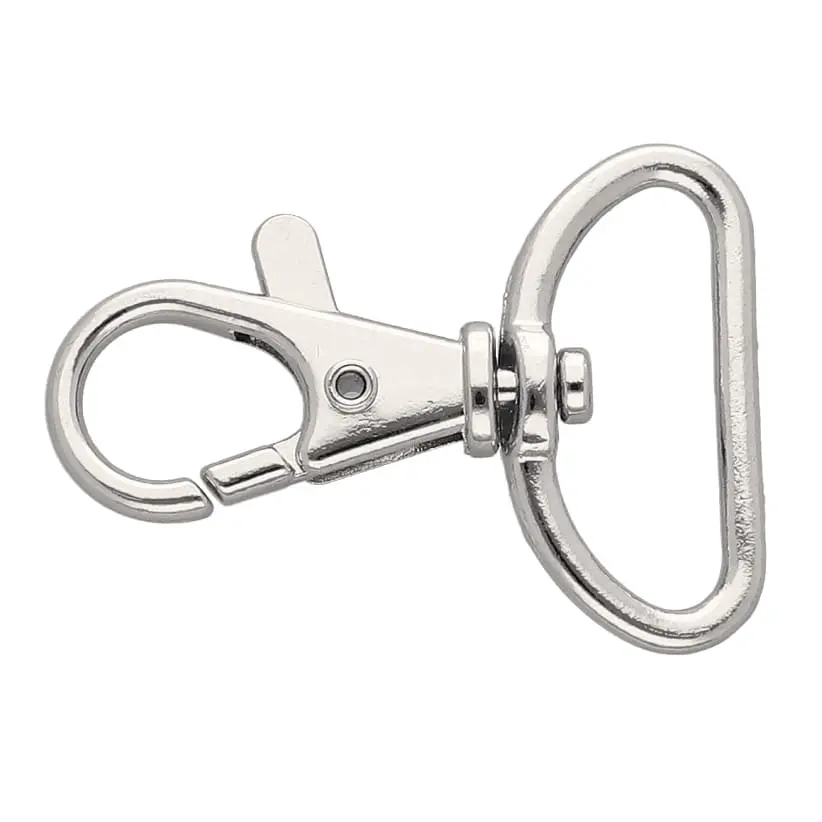 karabinczyk-metalowy-srebrny-rybka-25mm Karabińczyk metalowy SREBRNY rybka 25mm