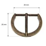 Klamra Metalowa 25mm