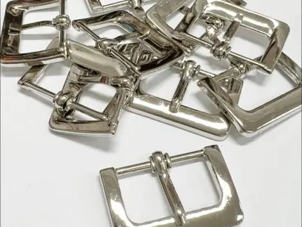 Klamra Metalowa 25mm srebrna