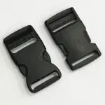 Czarna klamra PLASTIKOWA 30mm