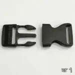 Czarna klamra PLASTIKOWA 30mm - obrazek 4