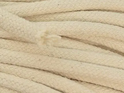 KNOT sznurek bawełniany 6mm ECRU (100metrów)