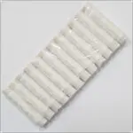 KOMPLET BIAŁYCH NICI DO SZYCIA RĘCZNEGO - 12szt