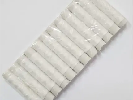 KOMPLET BIAŁYCH NICI DO SZYCIA RĘCZNEGO - 12szt