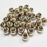 Końcówki do sznurków metalowe KULKI