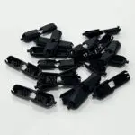 Końcówki do sznurków zaciskowe plastikowe