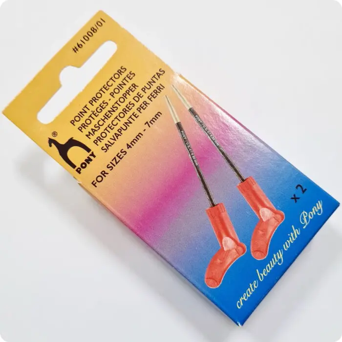 KOŃCÓWKI na DRUTY 4-7mm - SKARPETKI MAŁE (61008) PONY