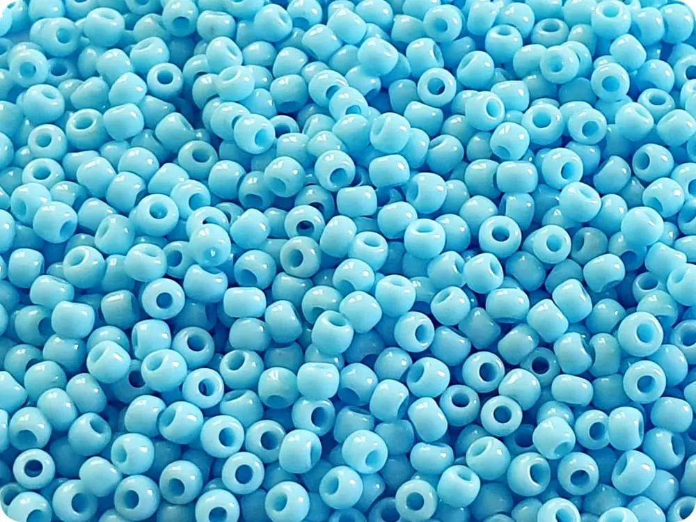 koraliki-toho-11-0-opaque-blue-turquoise-43-10g KORALIKI TOHO 11/0 OPAQUE blue turquoise (43) 10g