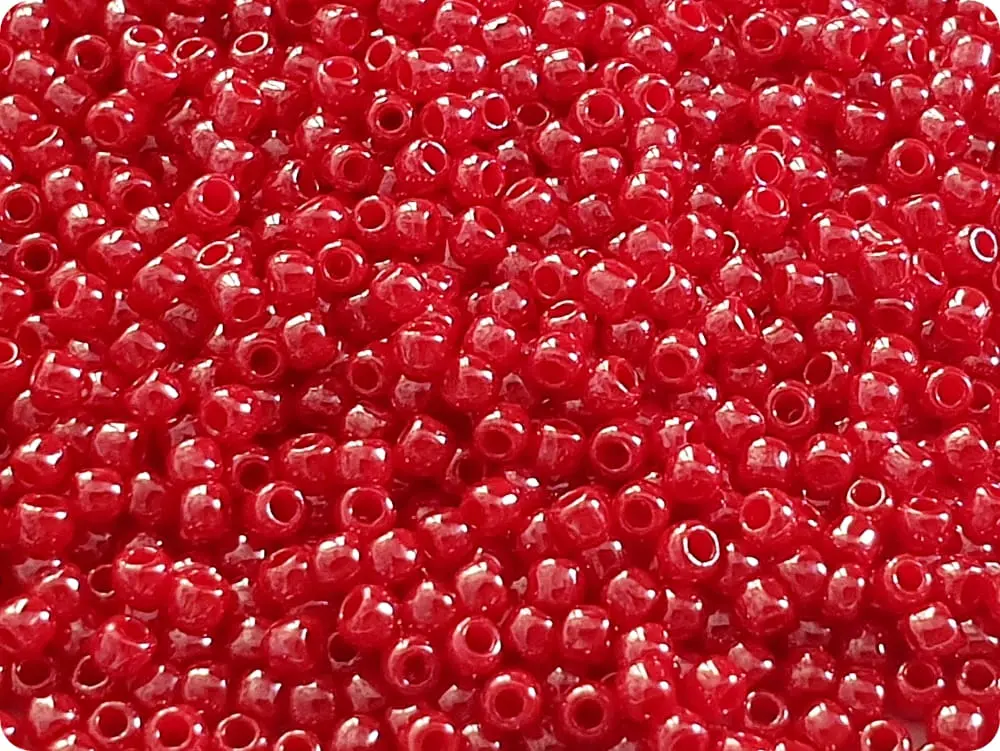 koraliki-toho-11-0-opaque-lustered-cherry-125-10g KORALIKI TOHO 11/0 OPAQUE lustered cherry (125) 10g