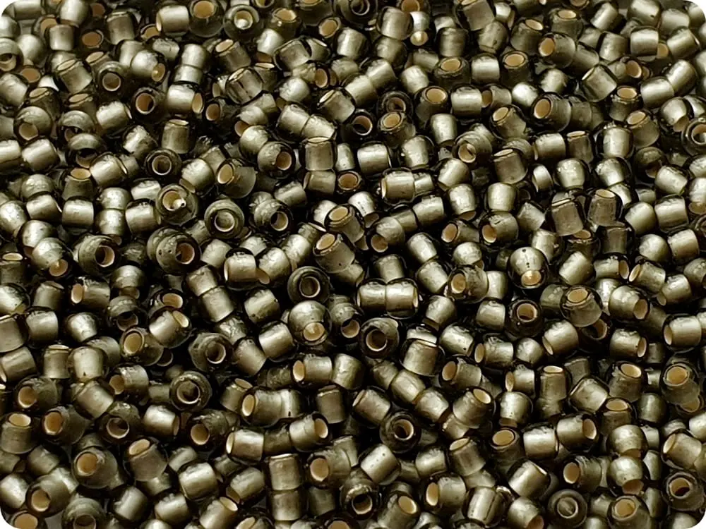 koraliki-toho-11-0-silver-lined-frosted-gray-29bf-10g KORALIKI TOHO 11/0 SILVER LINED frosted gray (29BF) 10g