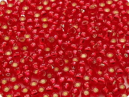 KORALIKI TOHO 11/0 SILVER LINED ruby (25C) 10g