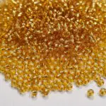 Koraliki TOHO 11/0 SILVER LINED topaz (22B) 10g