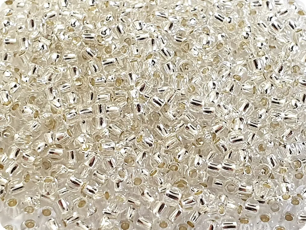 koraliki-toho-8-0-silver-lined-crystal-21-10g KORALIKI TOHO 8/0 SILVER LINED crystal (21) 10g