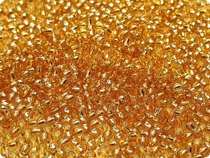 KORALIKI TOHO 8/0 SILVER LINED topaz (22) 10g