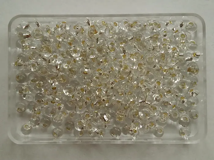 koraliki-toho-magatama-tm-03-silver-lined-crystal-21-10g KORALIKI TOHO magatama TM-03 SILVER LINED crystal (21) 10g