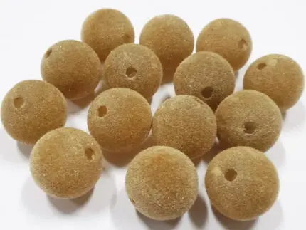 KORALIKI WELUROWE - BEŻOWE