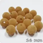 KORALIKI WELUROWE - BEŻOWE