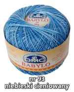 Kordonek DMC BABYLO kolor -10- 50g/267m - obrazek 39