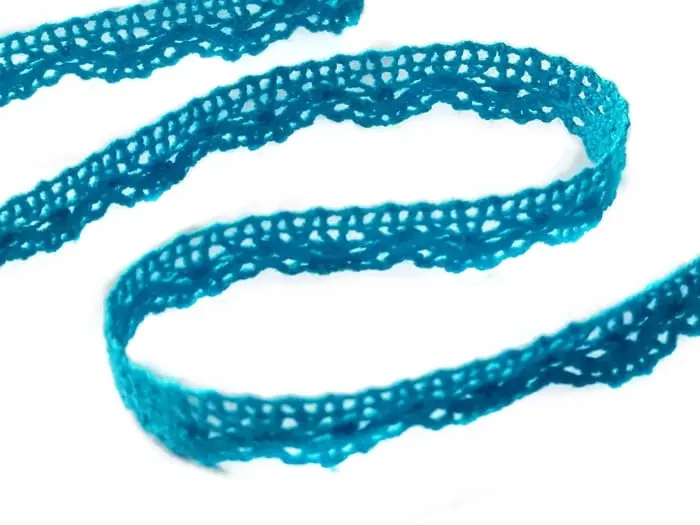 koronka-bawelniana-10-mm-c020-turkusowa KORONKA BAWEŁNIANA 10 mm C020 TURKUSOWA