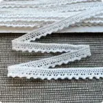 Koronka bawełniana 11mm BIAŁA (C022)