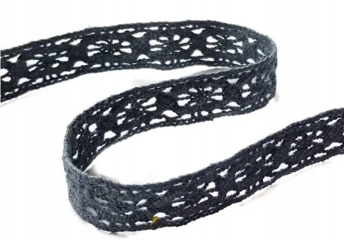 koronka-bawelniana-12-mm-c058-stalowa KORONKA BAWEŁNIANA 12 mm C058 STALOWA