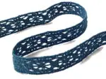 Koronka bawełniana 12mm C058 CIEMNONIEBIESKA