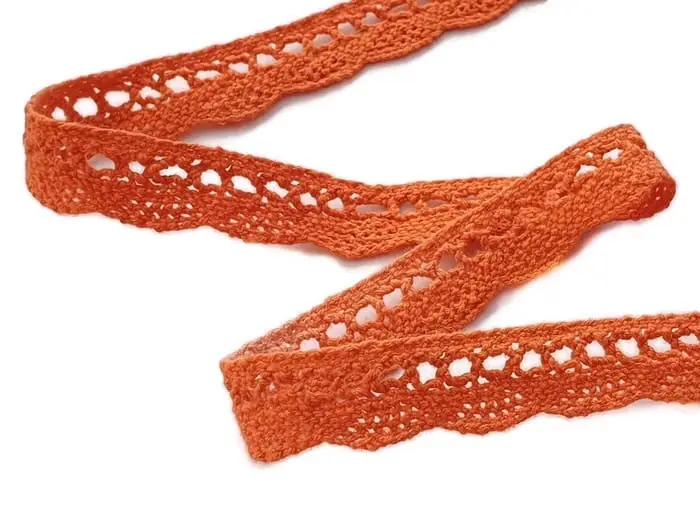 koronka-bawelniana-13mm-c062-marchewkowa-21m-k10 Koronka bawełniana 13mm C062 MARCHEWKOWA 2,1m (K10)