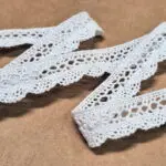 Koronka bawełniana 15mm BIAŁA (C062)