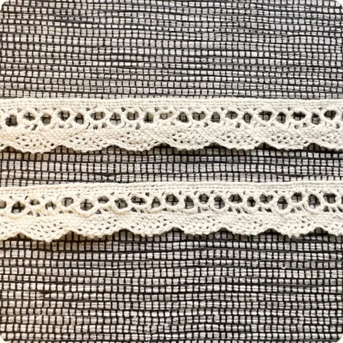 Koronka bawełniana 15mm NATURALNA (C062)
