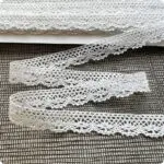 Koronka bawełniana 16mm BIAŁA (C080)