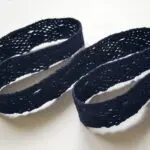 Koronka bawełniana 16mm C089 GRANATOWA