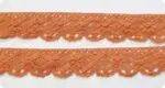 Koronka bawełniana 30mm S09 CEGLASTA 1,55m (K8)
