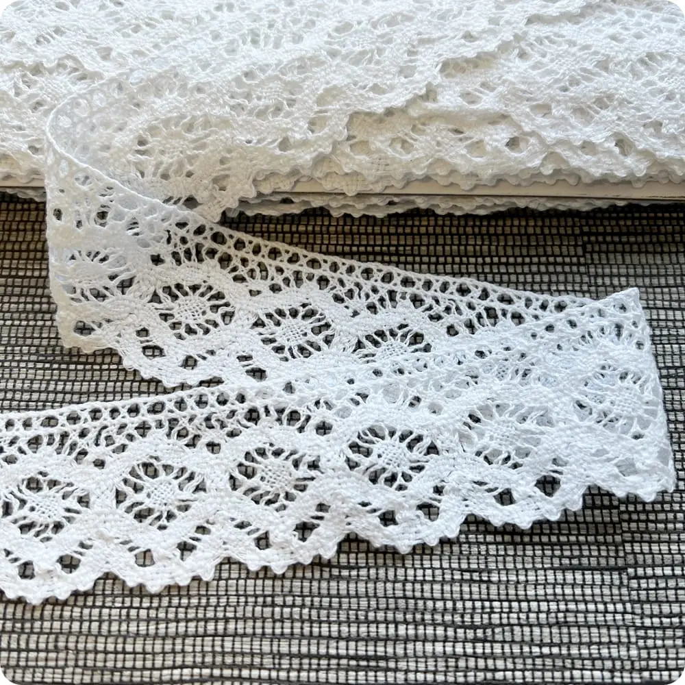 koronka-bawelniana-37mm-biala-s09 Koronka bawełniana 37mm BIAŁA (S09)