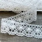 Koronka bawełniana 47mm BIAŁA (S07)