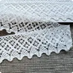 Koronka bawełniana 55mm BIAŁA (S10)