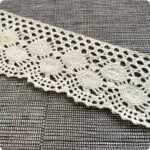 Koronka bawełniana 67mm NATURALNA (C214)