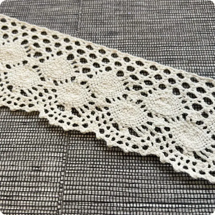 Koronka bawełniana 67mm NATURALNA (C214)