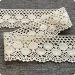 Koronka bawełniana 67mm NATURALNA (C214)