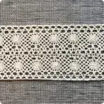 Koronka bawełniana 80mm NATURALNA (C218)