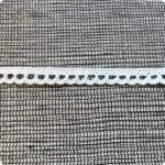 Koronka bawełniana 8mm BIAŁA (S03)