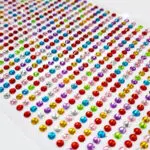 Kryształki samoprzylepne 3mm/ 775szt