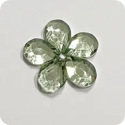 kwiatek-akrylowy-21mm-seledynowy Kwiatek akrylowy 21mm SELEDYNOWY