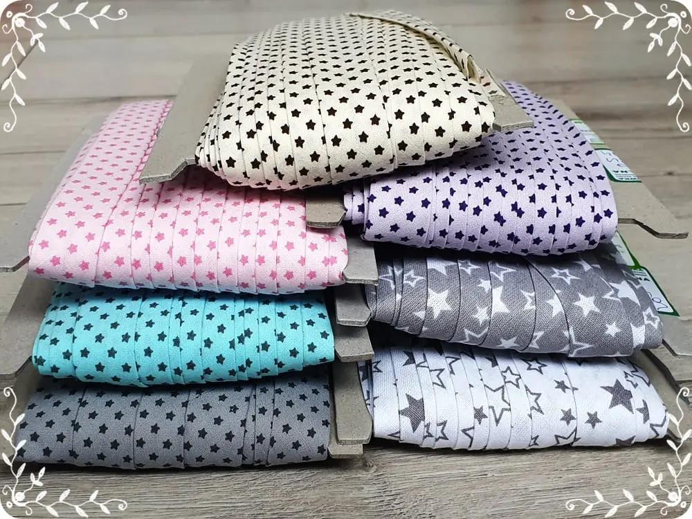 lamowka-bawelniana-w-gwiazdki-25mm Lamówka BAWEŁNIANA w GWIAZDKI 25mm