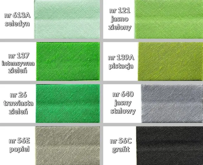 Lamówka bawełniana ze skosu 25mm - obrazek 43