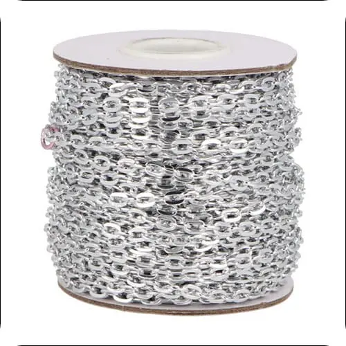 lancuszek-aluminiowy-srebrny-56x36-mm-z-metra Łańcuszek aluminiowy SREBRNY 5,6x3,6 mm z metra