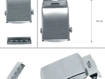 Metalowa Zaciskowa klamra do paska