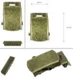 Metalowa Zaciskowa klamra do paska